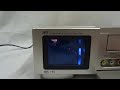 ultra rare sharp vc ml5 vhs player with built in tft monitor