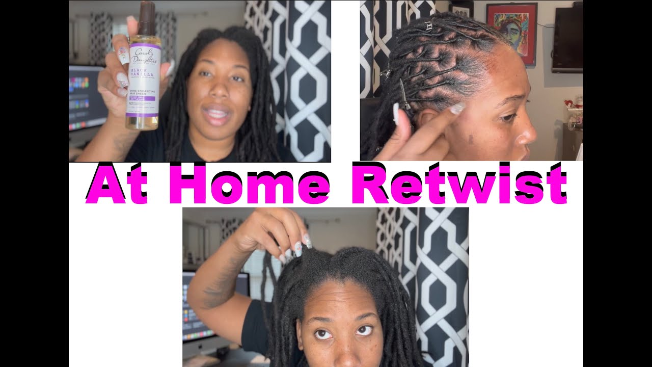 Loc Retwist Tutorial Youtube Loc Retwist Tutorial Youtube