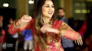 Anum \u0026 Shama's Shendi dance on Afghan Jalebi360p