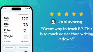 Blood Pressure App - SmartBP