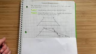 Trapezoid Midsegment Theorem Proof