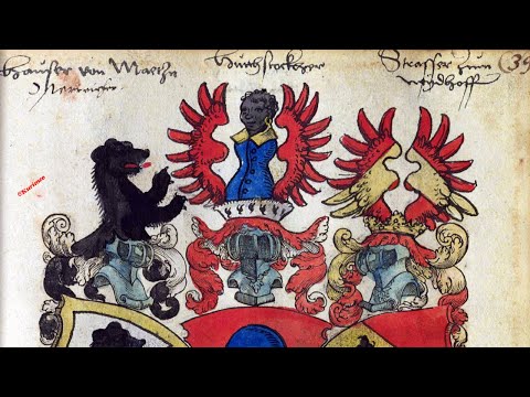 Pt 3 – European coat of arms / Holy “black” Roman clergy and families of swarthy Habsburg monarchs