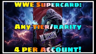 WWE SuperCard: M. Bison is now available!!! (Any tier/rarity can pull)