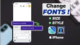iOS 26 - How to Change Font Style on iPhone!