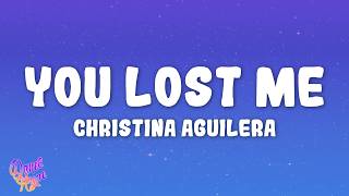 Christina Aguilera - You Lost Me