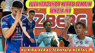 LUVI KASIH PAHAM PEMAIN TENGIL INI | HEADSHOT TELAK KE MUKANYA❗️LIGA VOLI KAMBOJA