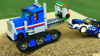 Lego Truck helps the Car