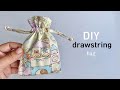 JOM Jahit Craft! | DIY Drawstring Bag