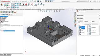What's New SolidCAM 2018 - Drag and Drop Hole Wizard Process