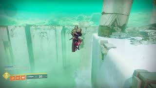 天命2 Destiny 2 拿刀飛行 空中折返飛!