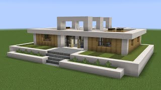 Minecraft - How to build a bungalow house