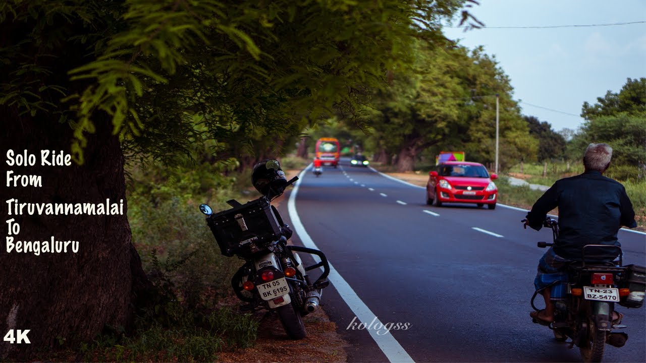 Tiruvannamalai To Bengaluru Solo Ride | Met TTF Fans | Royal Enfield ...