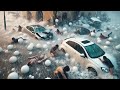 Chaos in Italy! Turin destroyed by heavy hail, Unbelievable Flooding Hits Milan!