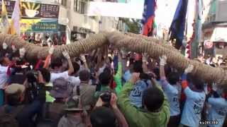 울산마두희 축제 [거리페레이드] 줄다리기 풍물패 2013