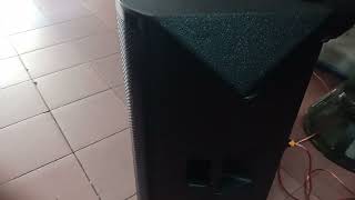 test speaker plx15,1200w crown