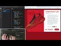 ASMR Programming - Responsive Product Card View With Change Color Image Functionality - No Talking