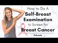 How to do a Self Breast Exam as a Screening for Breast Cancer #shorts