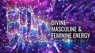 Divine Masculine & Feminine Energy: 432 Hz + 528 Hz Twin Flame Music | Love Attraction Binaural Beat