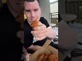 fried chicken burgah pizza review 🍕 downsyndrome pizza