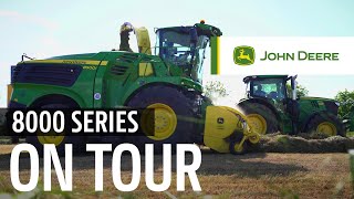 DE GIRA: picadoras de forraje autopropulsadas de la serie 8000 de JOHN DEERE