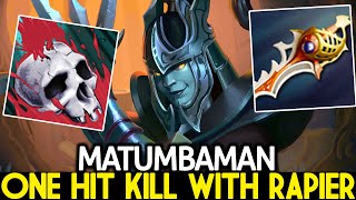 MATUMBAMAN [Phantom Assassin] Superman is Real One Hit One Kill with Rapier Dota 2