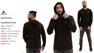 EIGER X-TROPLE HOODIE SWEATER || SKU#: 910006579