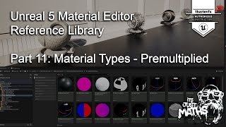 Material Editor Reference 11 - Material Types - Premultiplied