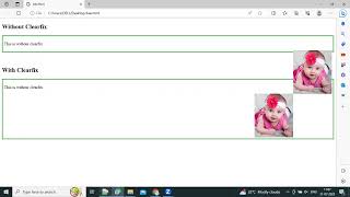 The clearfix Hack propertyin CSS