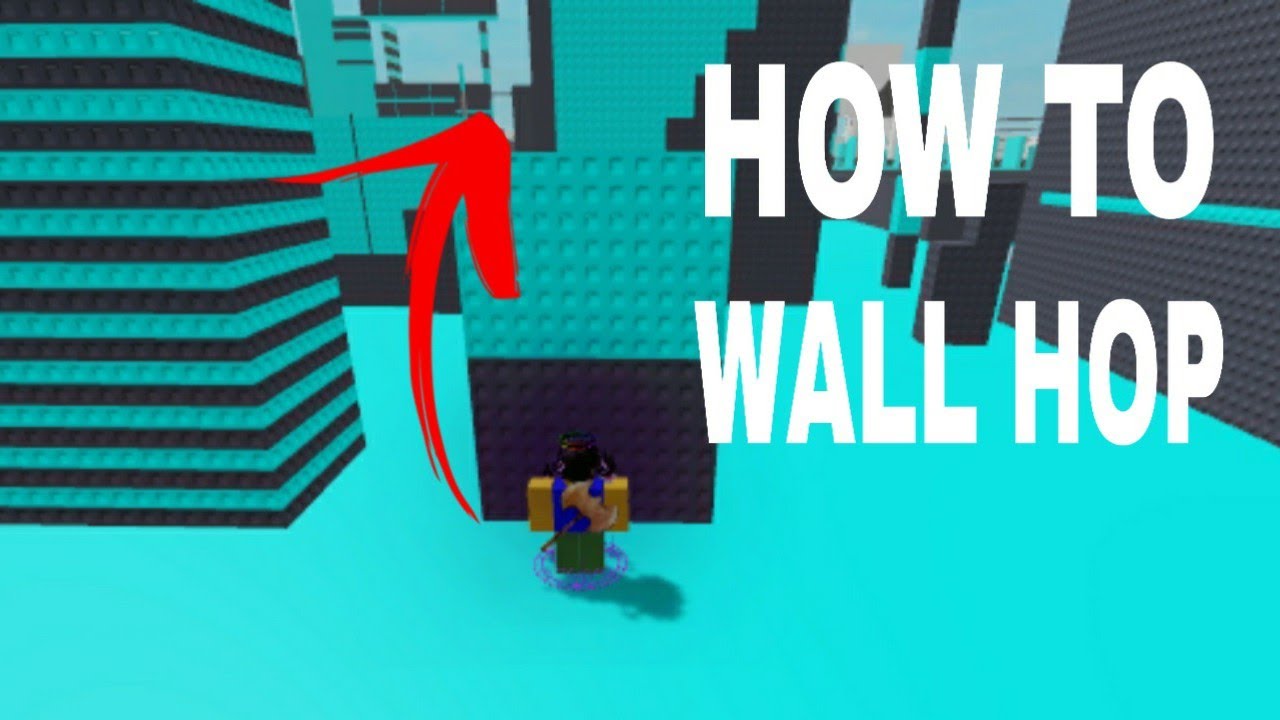 How To Wallhop Tutorial Mobile Roblox Youtube