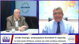 Ovidiu Dranga, ambasadorul României în Japonia, la DCNews TV, înainte de vizita lui Klaus Iohannis