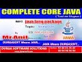 Core Java -  java.lang.package -  String objects @ Heap and Scp memories-Part-3