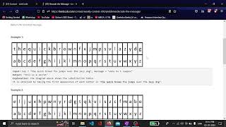 2325. Decode the message || Leetcode weekly challenge || C++