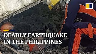 Magnitude 7.2 earthquake strikes Philippines and rattles capital Manila