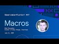 Rewriting freezed with Macros | Observable Flutter #47