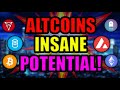 4 ALTCOINS 👉 INSANE POTENTIAL!!! WHY I'M BULLISH | CRYPTO NEWS