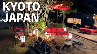 【4K】花灯路 京都ナイトウォーキング - 三年坂・八坂の塔・円山公園 ・八坂神社【ASMR】