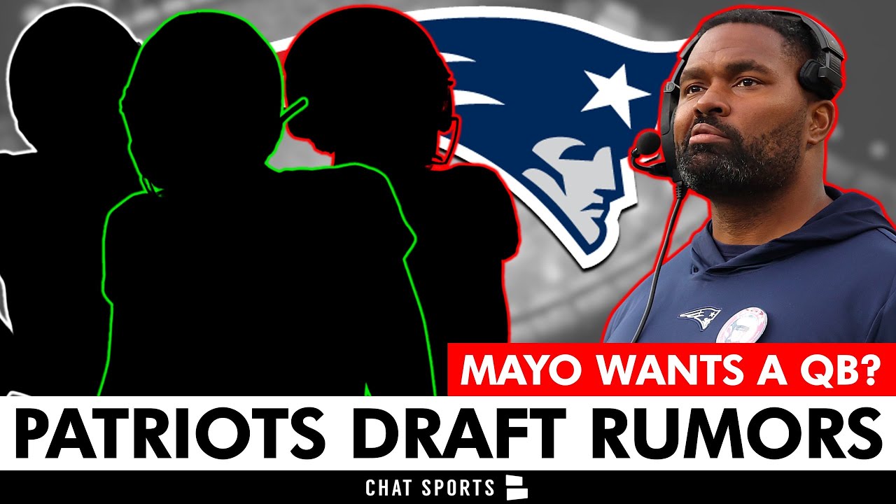 Jerod Mayo WANTS Patriots To Draft A QB In The 2024 NFL Draft? Patriots ...