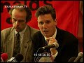 Sir Keir Starmer McLibel Case Verdict Press Conference, London, UK, 1997