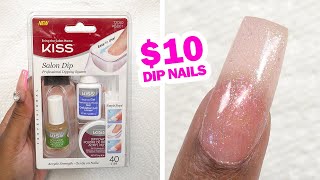 DIY Salon Quality Nails with Kiss Dip Powder