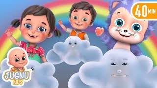 Badal Raja | rain song - hindi poems | hindi rhymes for children by Jugnu Kids