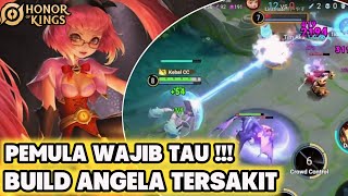 TIPS & TRICK ANGELA HOK, BESERTA BUILD TERSAKIT NYA !!! DIJAMIN QUAD KILL !! - HONOR OF KINGS