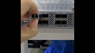 SFP GBIC 탈장착 How to install and remove