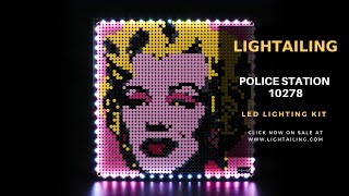 Lightailing Light Kit For Lego Andy Warhol's Marilyn Monroe 31197