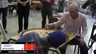 2019 London Crokinole Final - Hutchinson v Bonnett