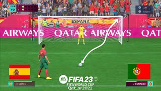 FIFA WORLD CUP Qatar 2022 - Portugal vs. Spain | Penalty Shootout Gameplay | PS5 4K