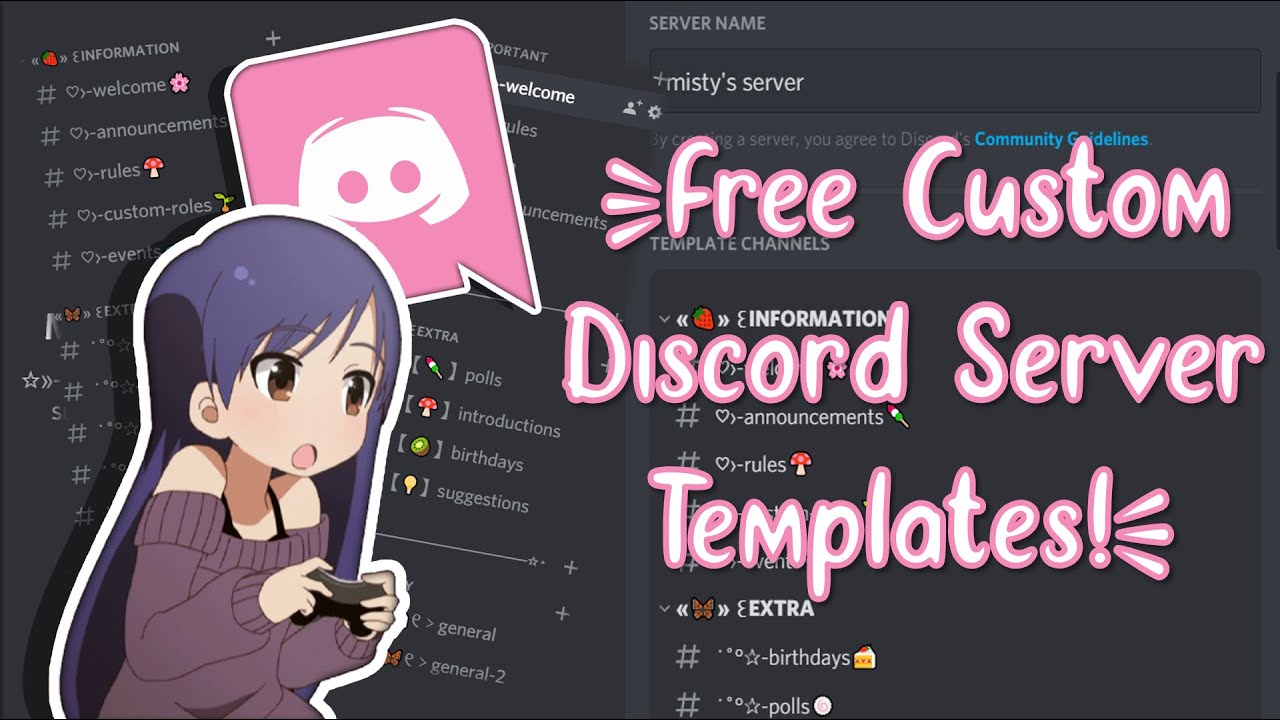 Discord Introduction Template Aesthetic