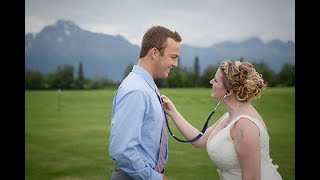 Bride meets man who received heart transplant from her son