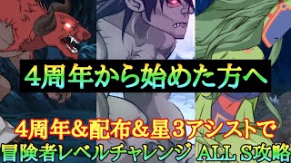 【ダンメモ】４周年キャラだけで圧勝しちゃいます：攻略