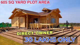 30 LAKHS DIRECT OWNER GATED FARM LAND PLOTS FOR SALE HYDERABAD ELIP PROPERTY #drone #sale #farmhouse