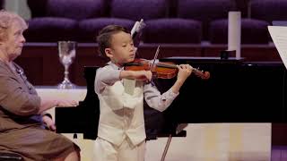 Concerto for Two Violins in D Minor（Allen Wang 7y）